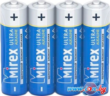 Батарейки Mirex Ultra Alkaline AA 4 шт LR6-S4 в Минске