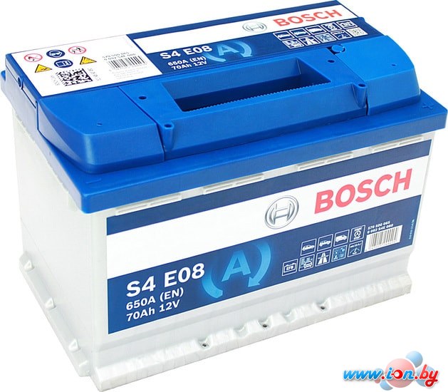 Автомобильный аккумулятор Bosch S4 E08 0092S4E081 (70 А·ч) в Могилёве