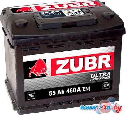 Автомобильный аккумулятор Зубр Ultra L+ (60 А/ч) в Могилёве