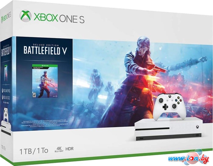 Игровая приставка Microsoft Xbox One S 1TB Battlefield V в Гомеле