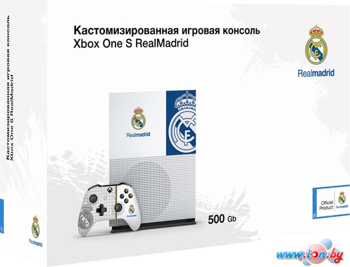Игровая приставка Microsoft Xbox One S 1TB FC Real Madrid в Минске