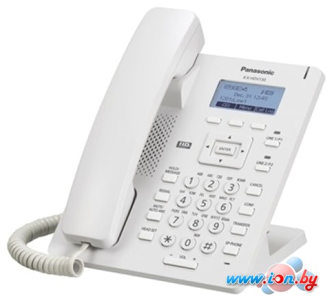 Проводной телефон Panasonic KX-HDV130RUW (белый) в Витебске