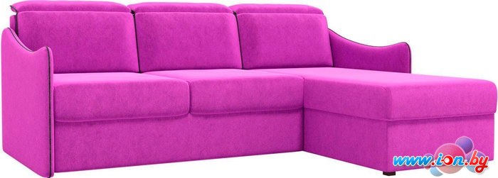 Угловой диван Mebelico Скарлетт 60677 (фиолетовый) в Гомеле