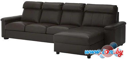 Угловой диван Ikea Лидгульт 892.920.38 (темно-коричневый) в Витебске