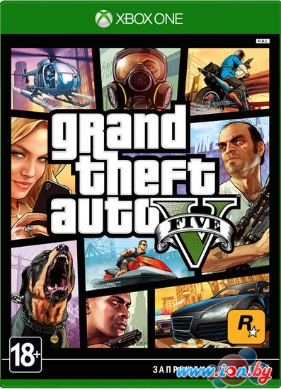 Игра Grand Theft Auto V для Xbox One в Минске