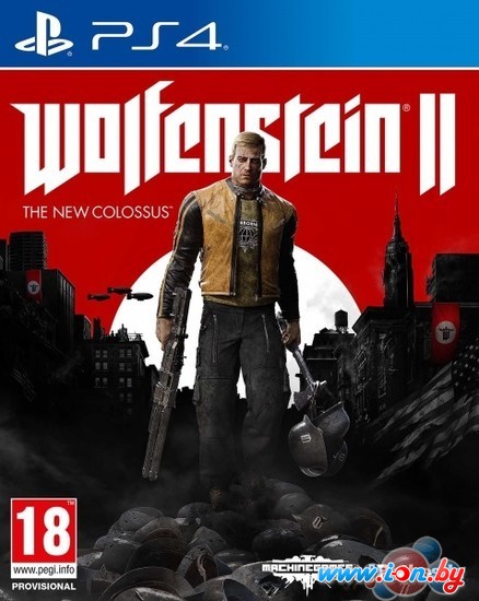 Игра Wolfenstein 2: The New Colossus для PlayStation 4 в Минске