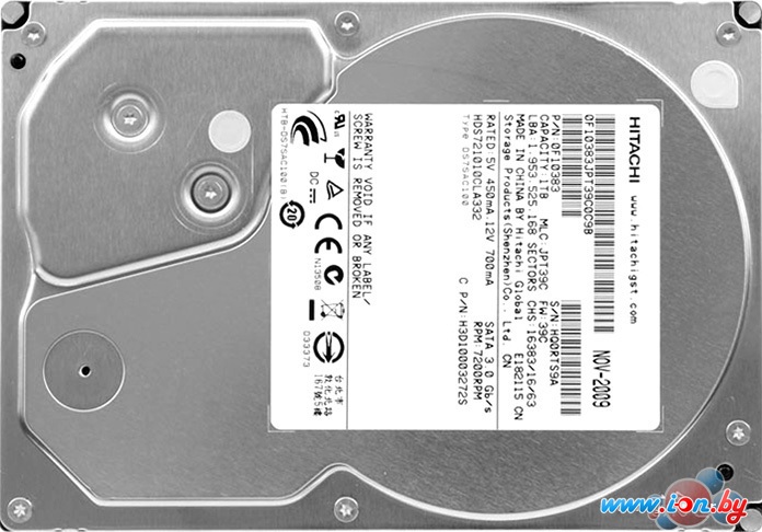Жесткий диск Hitachi Deskstar 7K1000.C 500GB (HDS721050CLA662) в Витебске