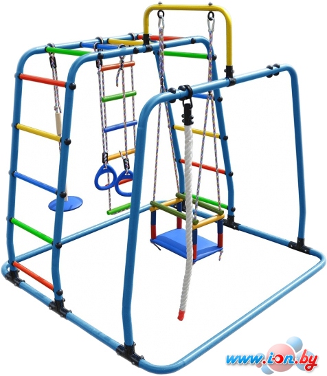Детский спортивный комплекс Формула здоровья Игрунок Т плюс голубой-радуга в Гомеле