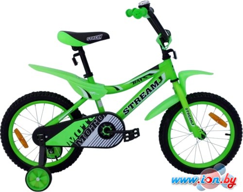 Детский велосипед Stream Moto 16 (зеленый) в Бресте