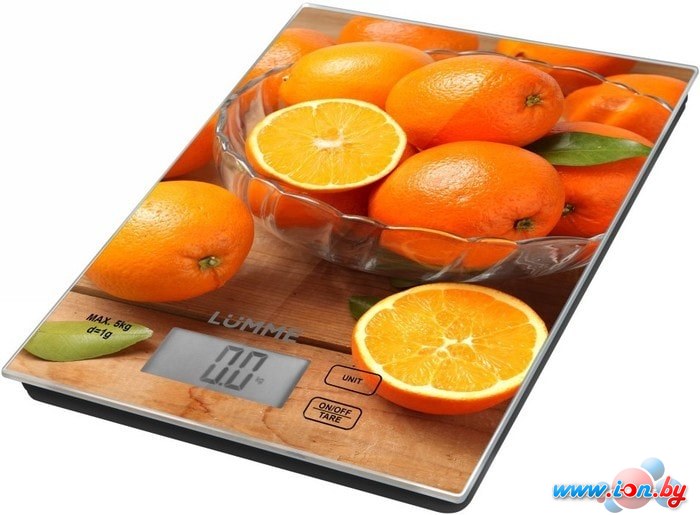 Кухонные весы Lumme LU-1342 (апельсиновый фреш) в Бресте