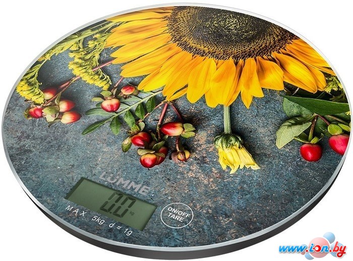 Кухонные весы Lumme LU-1341 (летние цветы) в Бресте