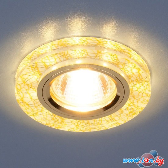 Точечный светильник Elektrostandard 8371 MR16 WH/GD (белый/золото) в Могилёве