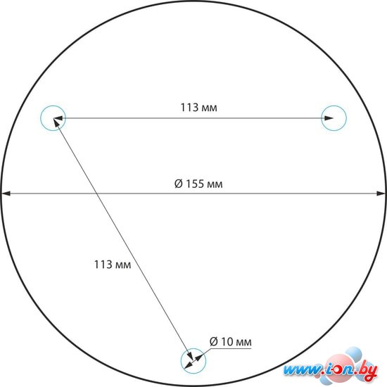 Уличный фонарь Elektrostandard Techno 1507 (черный) в Минске