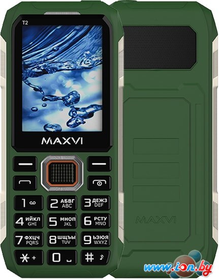 Мобильный телефон Maxvi T2 (зеленый) в Витебске