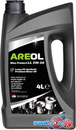 Моторное масло Areol Max Protect LL 5W-30 4л в Могилёве