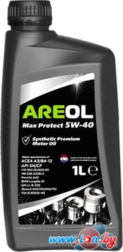 Моторное масло Areol Max Protect 5W-40 1л в Могилёве