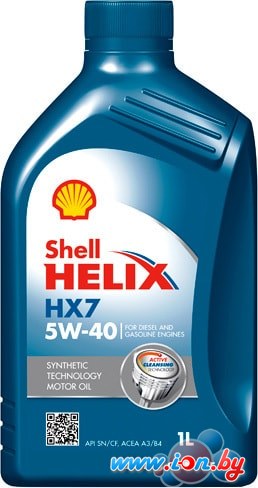 Моторное масло Shell Helix HX7 5W-40 1л в Бресте