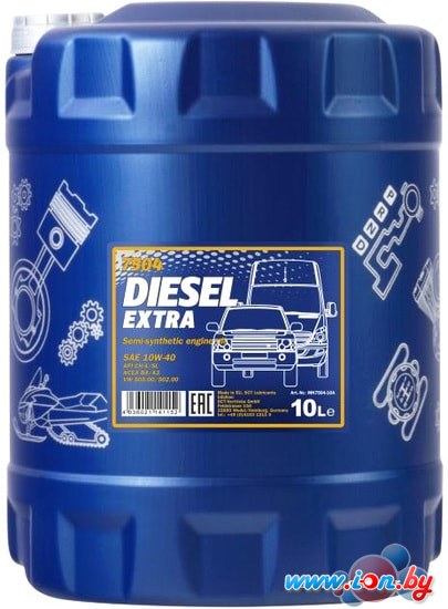 Моторное масло Mannol DIESEL EXTRA 10W-40 10л в Гродно