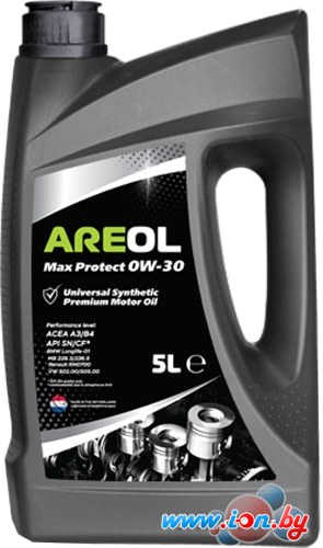 Моторное масло Areol Max Protect 0W-30 5л в Гродно