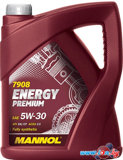 Моторное масло Mannol Energy Premium 5W-30 API SN/CF 5л [MN7908-5] в Могилёве