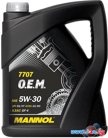 Моторное масло Mannol O.E.M. for Ford Volvo 5W-30 5л в Могилёве