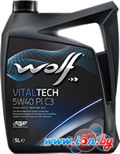 Моторное масло Wolf Vital Tech 5W-40 PI C3 4л в Гомеле