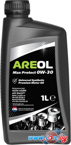 Моторное масло Areol Max Protect 0W-30 1л в Могилёве