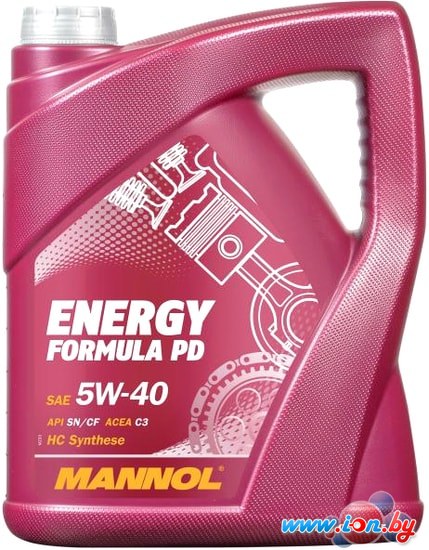 Моторное масло Mannol Energy Formula PD 5W-40 5л в Могилёве