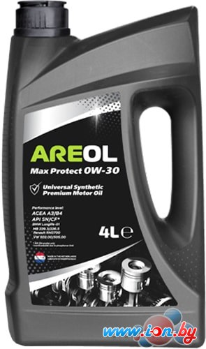 Моторное масло Areol Max Protect 0W-30 4л в Могилёве