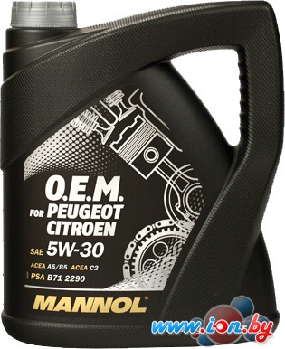 Моторное масло Mannol O.E.M. for peugeot citroen 5W-30 4л в Гродно