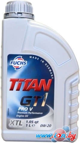 Моторное масло Fuchs Titan GT1 Pro V 0W-20 1л в Бресте