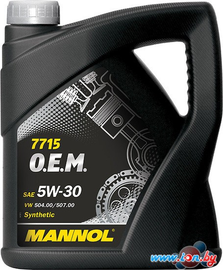 Моторное масло Mannol 7715 O.E.M. 5W-30 API SN/CF 5л [MN7715-5] в Бресте