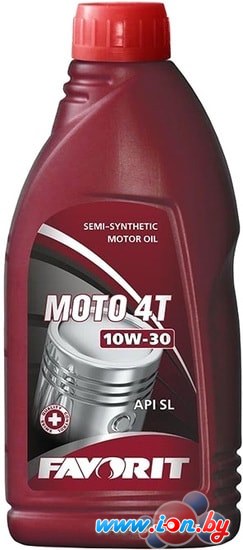 Моторное масло Favorit Moto 4T 10W-30 1л в Бресте