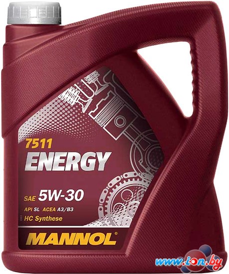 Моторное масло Mannol Energy 5W-30 API SL 5л в Могилёве