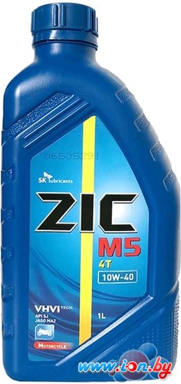 Моторное масло ZIC M5 4T 10W-40 1л в Гродно