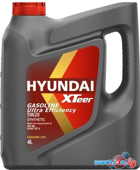 Моторное масло Hyundai Xteer Gasoline Ultra Efficiency 5W-20 4л в Могилёве