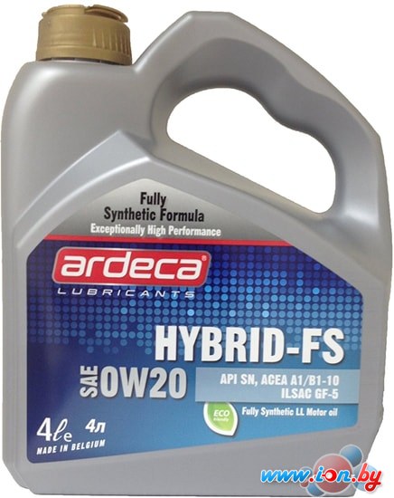 Моторное масло Ardeca HYBRID-FS 0W-20 4л в Гомеле