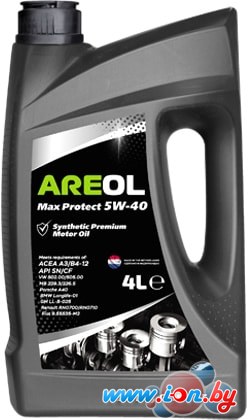 Моторное масло Areol Max Protect 5W-40 4л в Могилёве