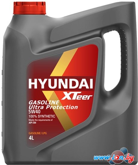 Моторное масло Hyundai Xteer Gasoline Ultra Protection 5W-40 4л в Могилёве