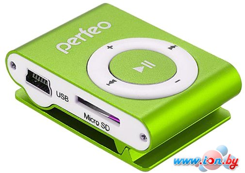 MP3 плеер Perfeo Titanium Lite (зеленый) в Бресте