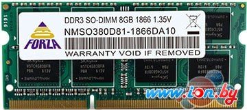 Оперативная память Neo Forza 8GB DDR3 SODIMM PC3-12800 NMSO380D81-1600DA10 в Гродно