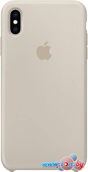 Чехол Apple Silicone Case для iPhone XS Max Stone в Бресте