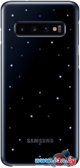 Чехол Samsung LED Cover для Samsung Galaxy S10 (черный) в Гродно