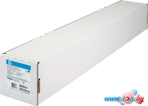 Фотобумага HP Bright White Inkjet Paper 914 мм x 45.7 м (C6036A) в Минске