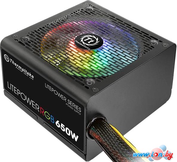 Блок питания Thermaltake Litepower RGB 650W LTP-650AL2NK в Минске