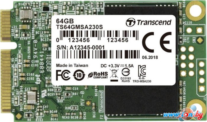 SSD Transcend 230S 64GB TS64GMSA230S в Бресте