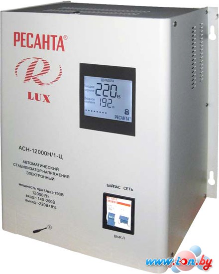 Стабилизатор напряжения Ресанта Lux АСН-12000Н/1-Ц в Минске