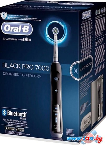 Электрическая зубная щетка Braun Oral-B SmartSeries Triumph Pro 7000 D36.555.6X (черный) в Бресте