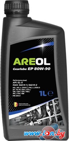 Трансмиссионное масло Areol Gearlube EP 80W-90 1л в Витебске
