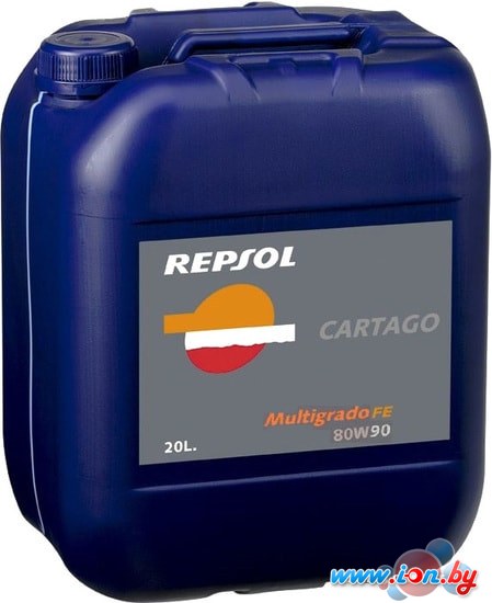 Трансмиссионное масло Repsol Cartago Multigrado EP 80W-90 20л в Бресте